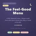 Dopamine Feel-Good Menu for Kids cover