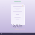 The Self-Kind Daily Planner cover