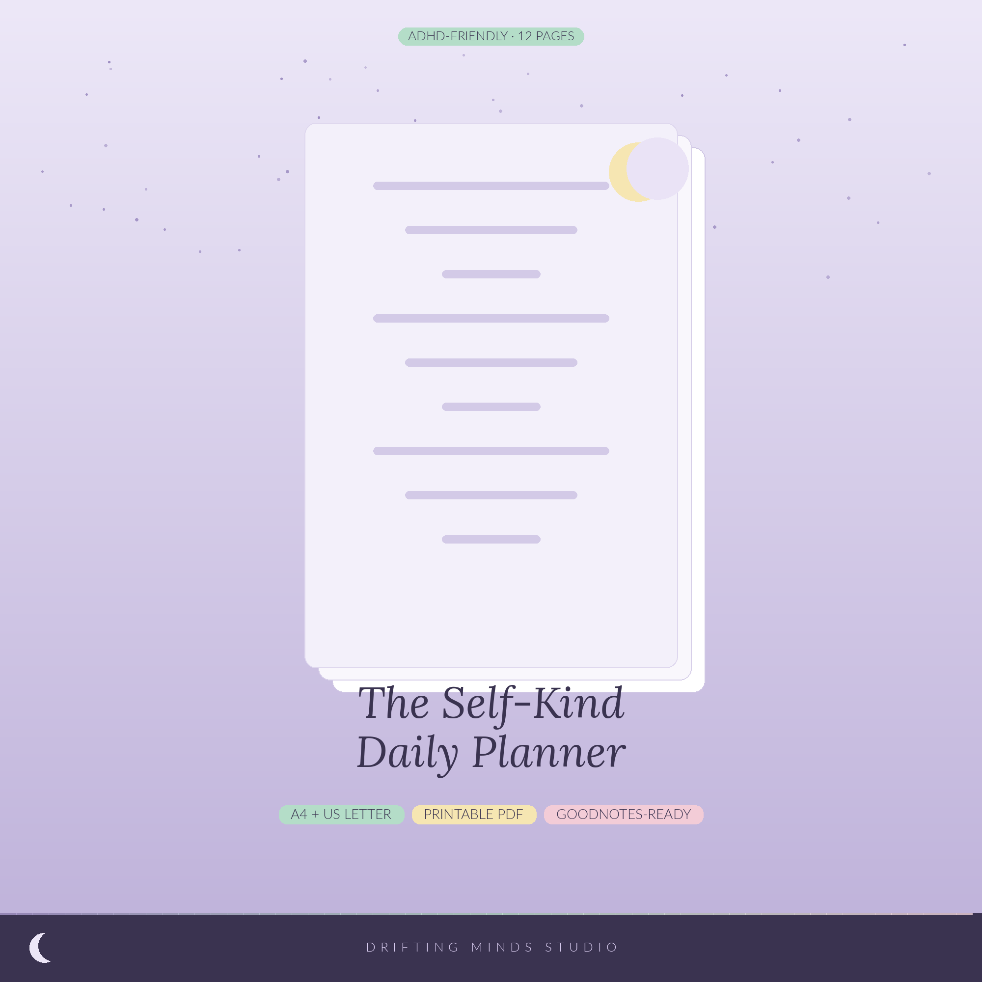 The Self-Kind Daily Planner cover