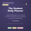 ADHD Student Daily Planner cover