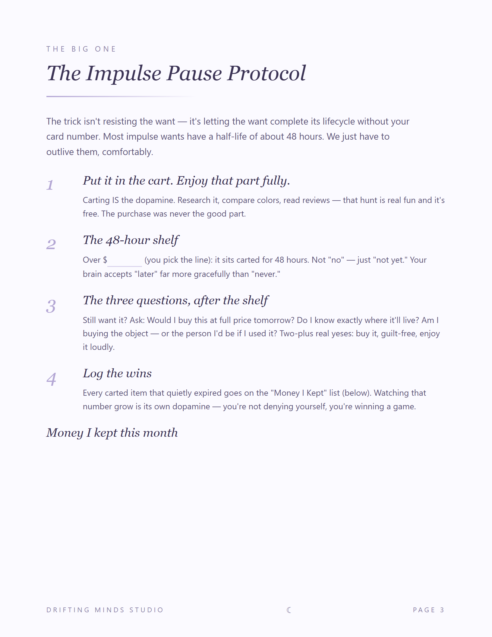Bill autopilot page preview
