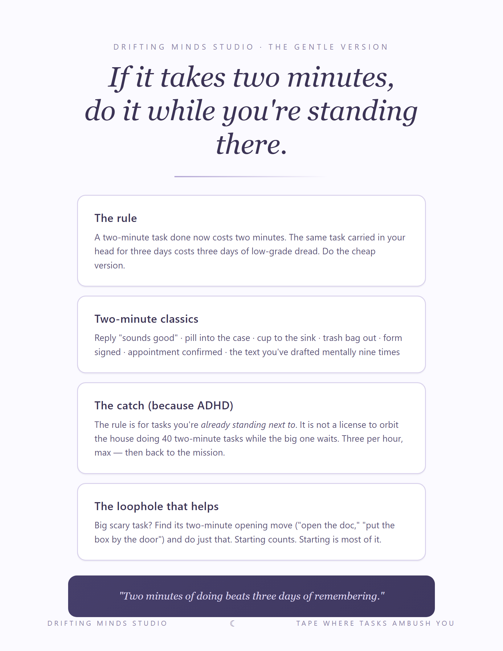The Two-Minute Rule poster preview