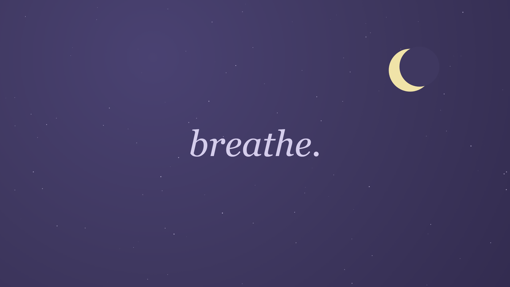 Calming desktop wallpaper design preview